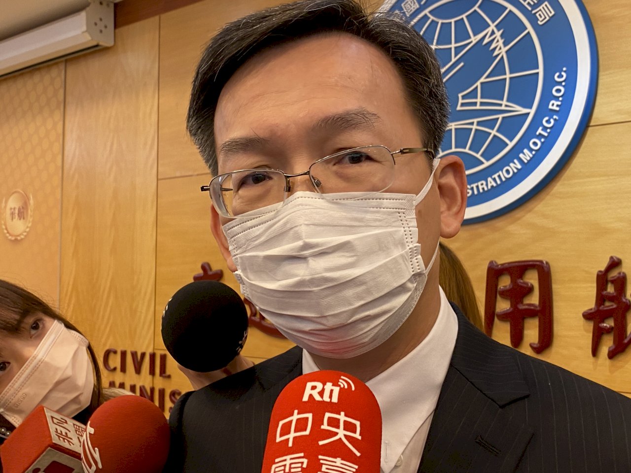 民航局長林國顯(資料照片／吳琍君攝)