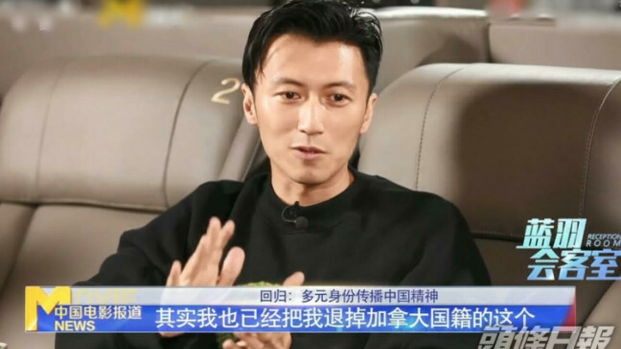 影星謝霆鋒5日接受中國央視採訪時，表示已經申請放棄加拿大國籍。(網路圖片)