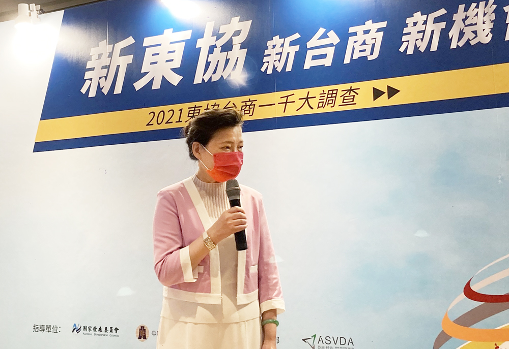 經濟部長王美花。(謝佳興 攝)