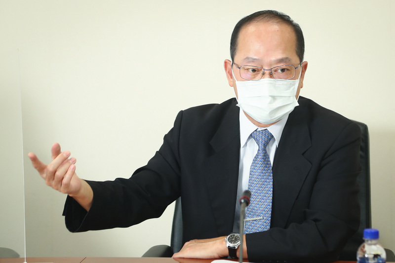 金管會銀行局副局長林志吉13日說明目前發現的二大詐騙態樣。(資料照/中央社)