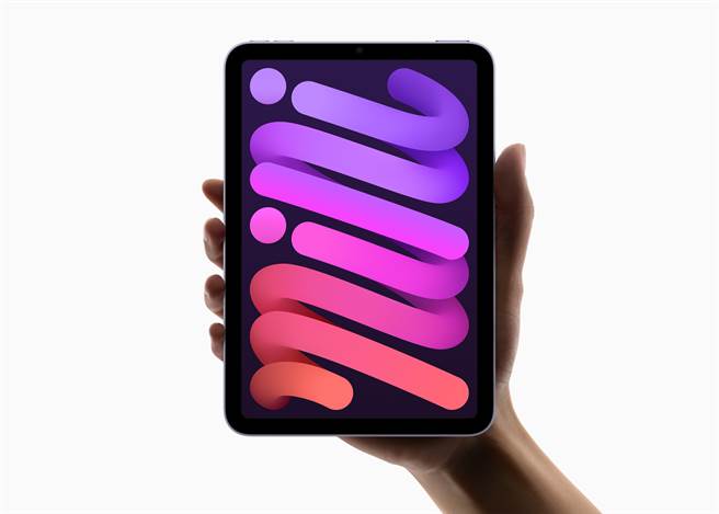 蘋果新發表的ipad mini。(攝自蘋果官網)