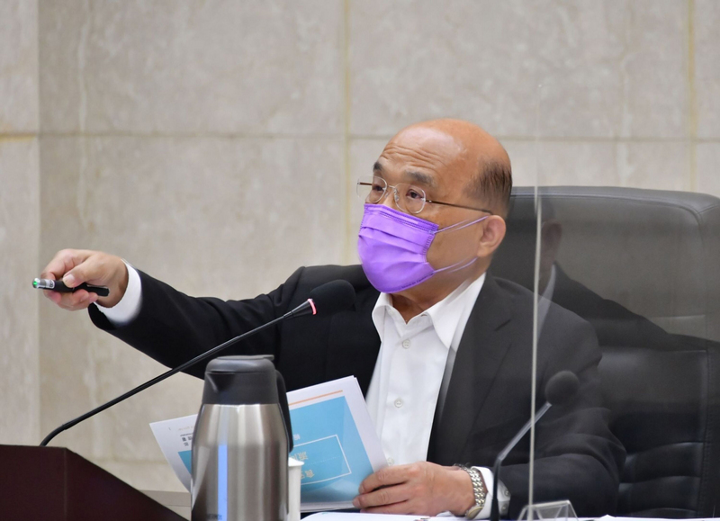 中國20日起暫停輸入台灣釋迦、蓮霧。行政院長蘇貞昌19日表示，中國欠缺科學證據、違反不歧視原則的行為。(資料照 / 行政院提供)