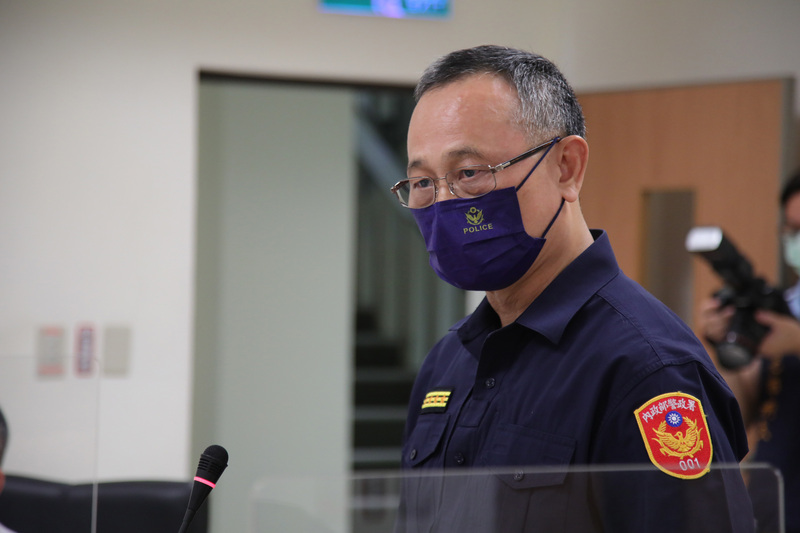 警政署長陳家欽申請提早退休。 (圖：中央社檔案照片)