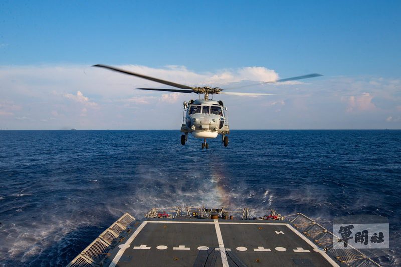 S-70C反潛直升機。(圖：中央社)