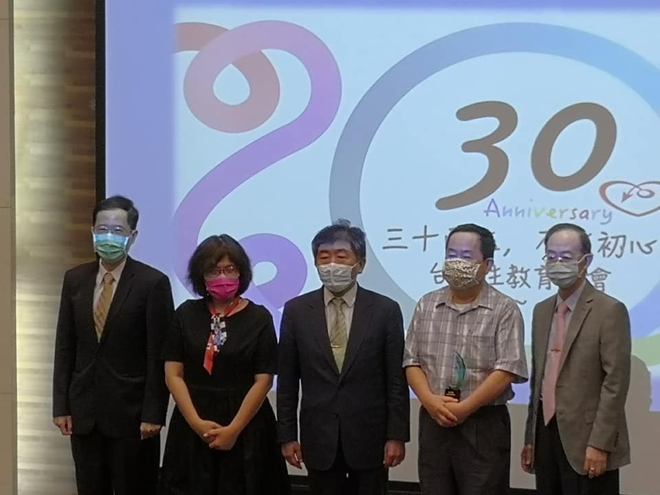 衛福部長陳時中18日出席台灣性教育學會30週年學術研討會。(劉玉秋攝)