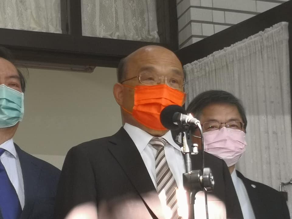 行政院長蘇貞昌23日表示，政府對任何食品的態度都是秉持維護國人健康、科學證據和國際標準來判斷。(資料照/劉玉秋攝)