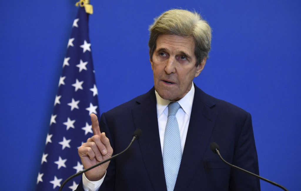 美國氣候特使凱瑞(John Kerry)。 (AFP)