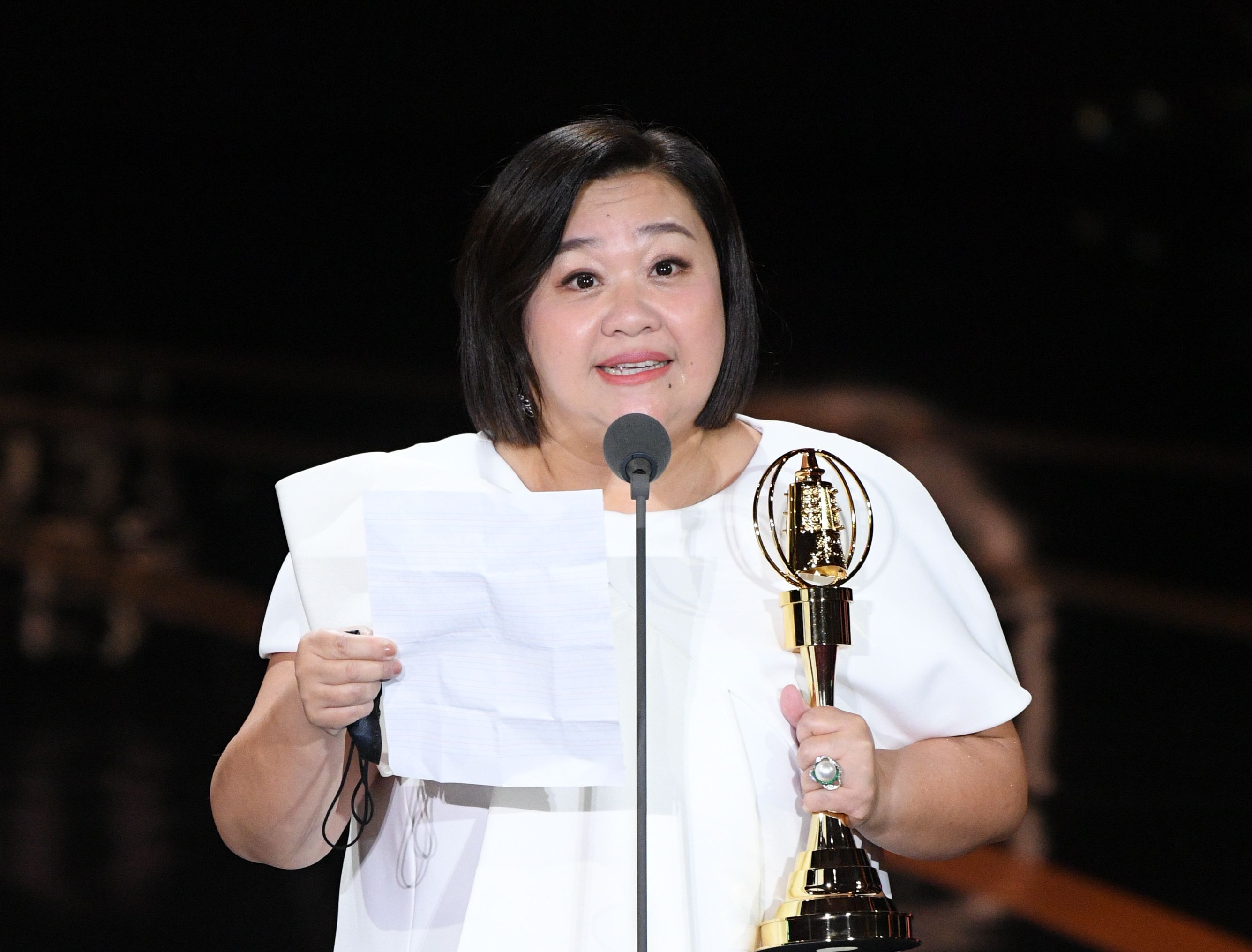 鍾欣凌以「我的婆婆怎麼那麼可愛」上新科視后寶座。（三立電視提供）