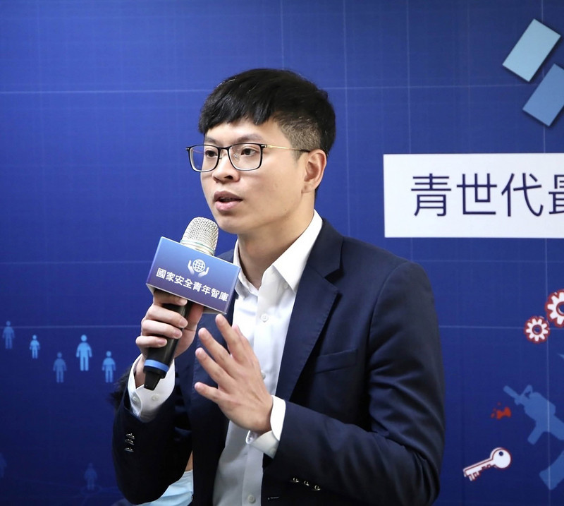 國民黨文傳會主委凌濤下午表示，近期反萊豬意識高漲，獲得多數民意相挺。(圖：中央社)