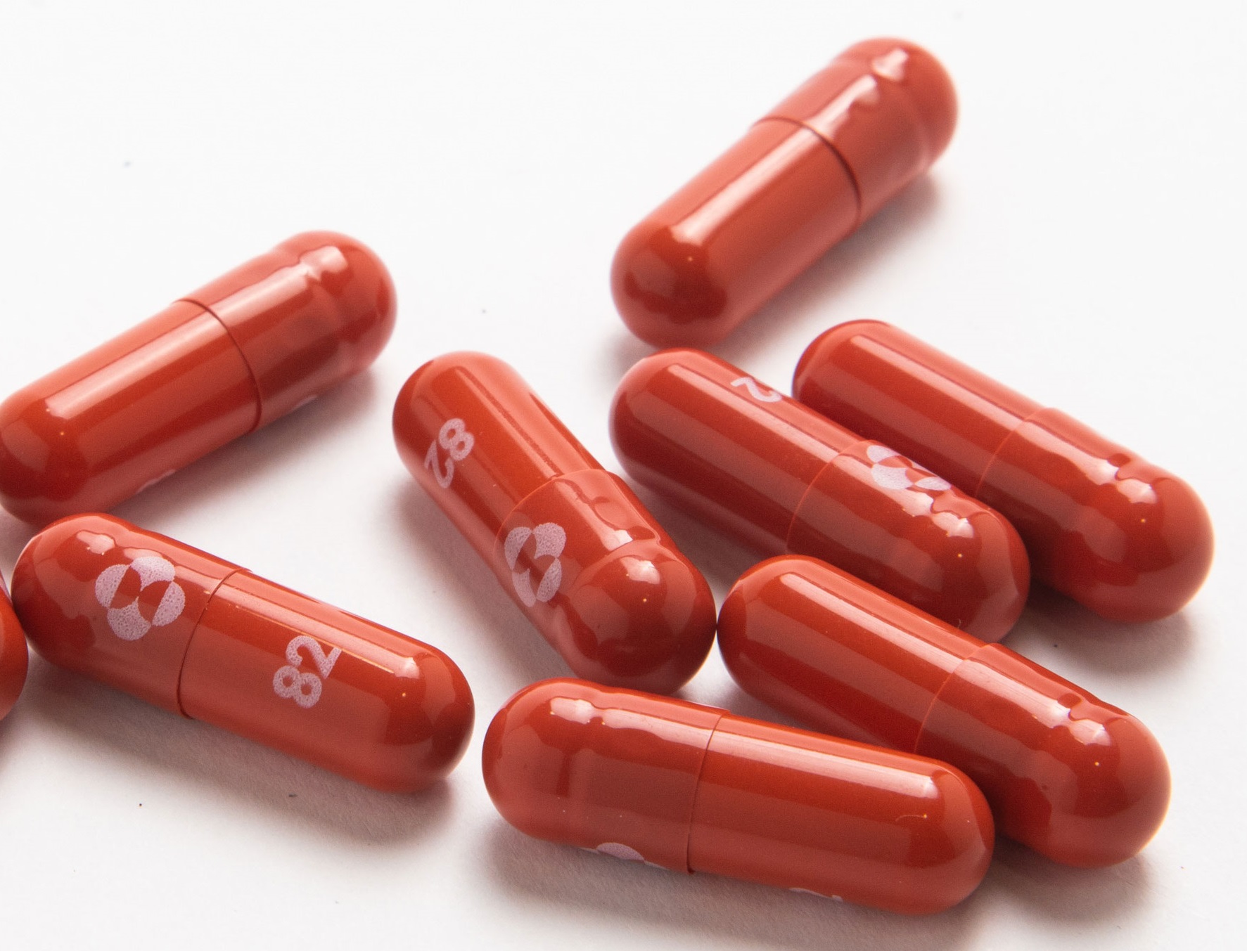 美國默沙東（Merck）藥廠治療新冠肺炎的抗病毒藥物「莫納皮拉韋」（molnupiravir)。 (圖:默沙東)