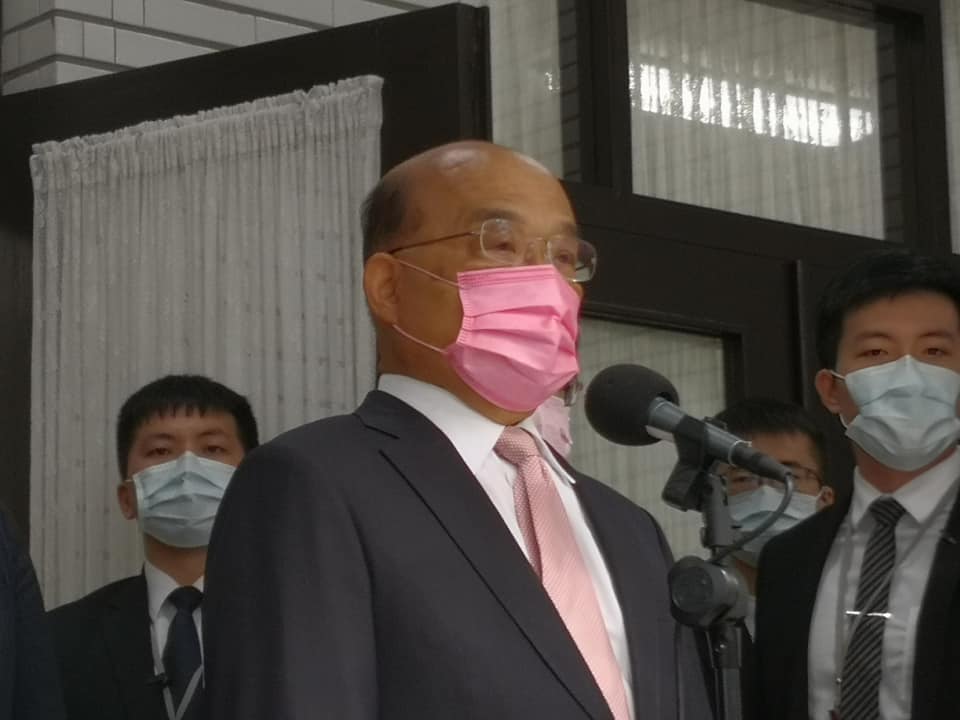 行政院長蘇貞昌 （劉玉秋 攝）