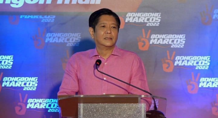 菲律賓前獨裁者馬可仕的獨子小馬可仕，在總統大選中維持強勢領先。(圖：小馬可仕臉書)