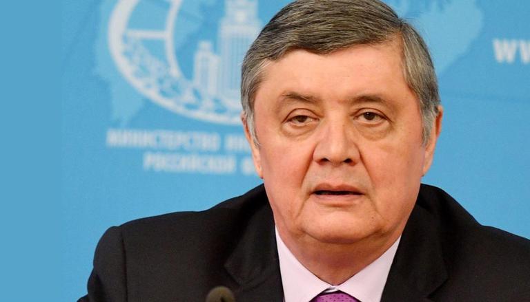 俄羅斯總統蒲亭(Vladimir Putin)的阿富汗問題特別代表卡布洛夫(Zamir Kabulov)。(圖取自推特)