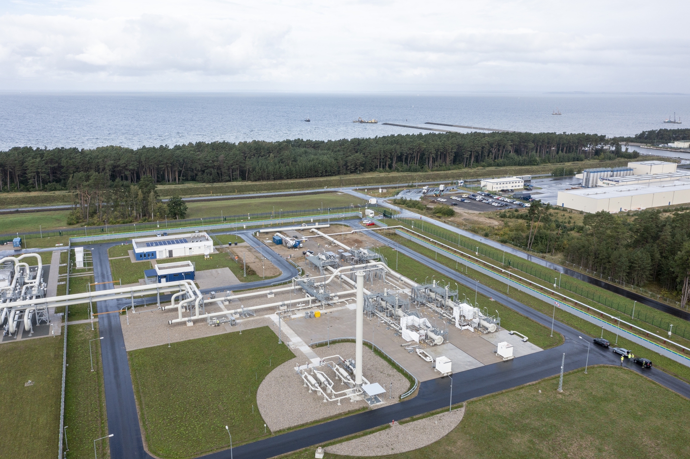 北溪2號天然氣管線 (Nord Stream 2) 攝於德國。© Nord Stream 2 / Axel Schmidt