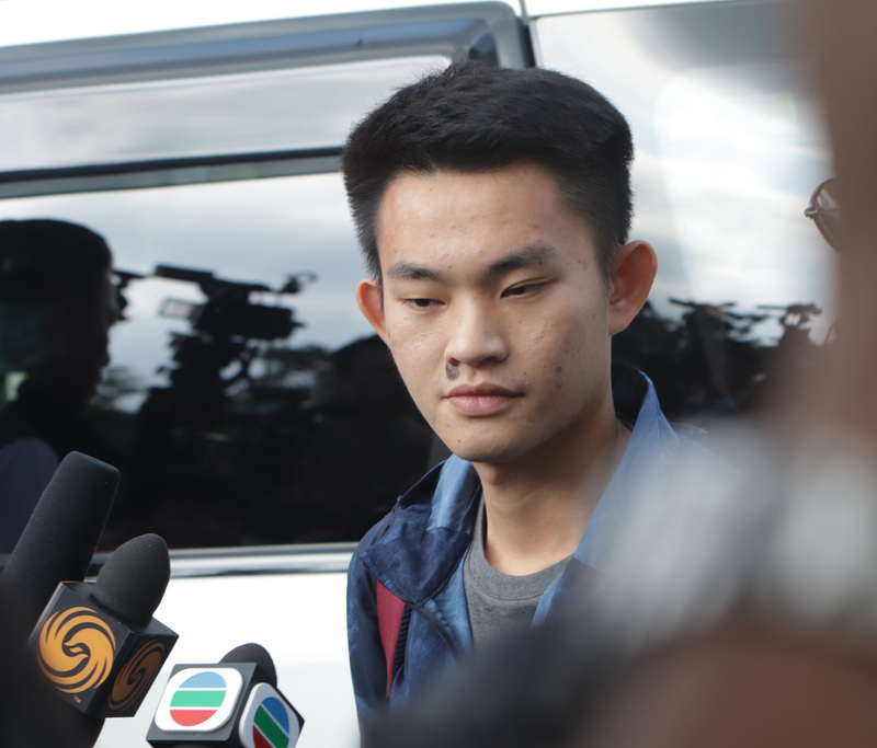在台殺害女友的香港男子陳同佳，出獄3年至今居於深山。 (圖：中央社檔案照片)