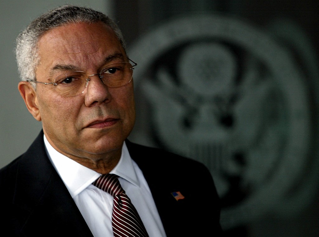 前美國國務卿、曾任參謀首長聯席會議主席的鮑爾(Colin L. Powell)，因COVID-19(2019年冠狀病毒疾病)的併發症去世。(AFP)