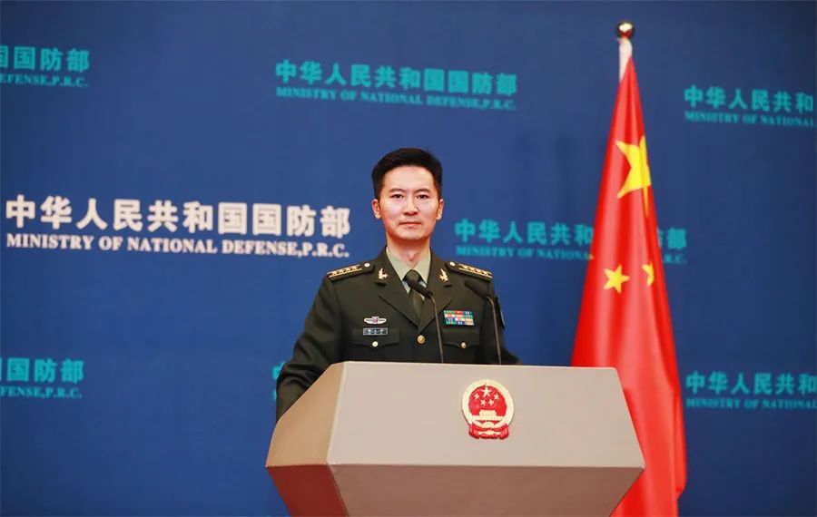 中國國防部發言人譚克非。（圖:中國國防部網站）