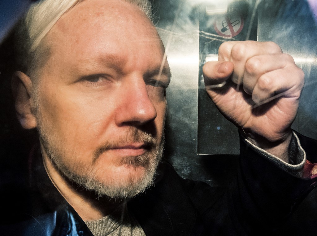 維基解密(WikiLeaks)創辦人亞桑傑(Julian Assange)。(AFP)