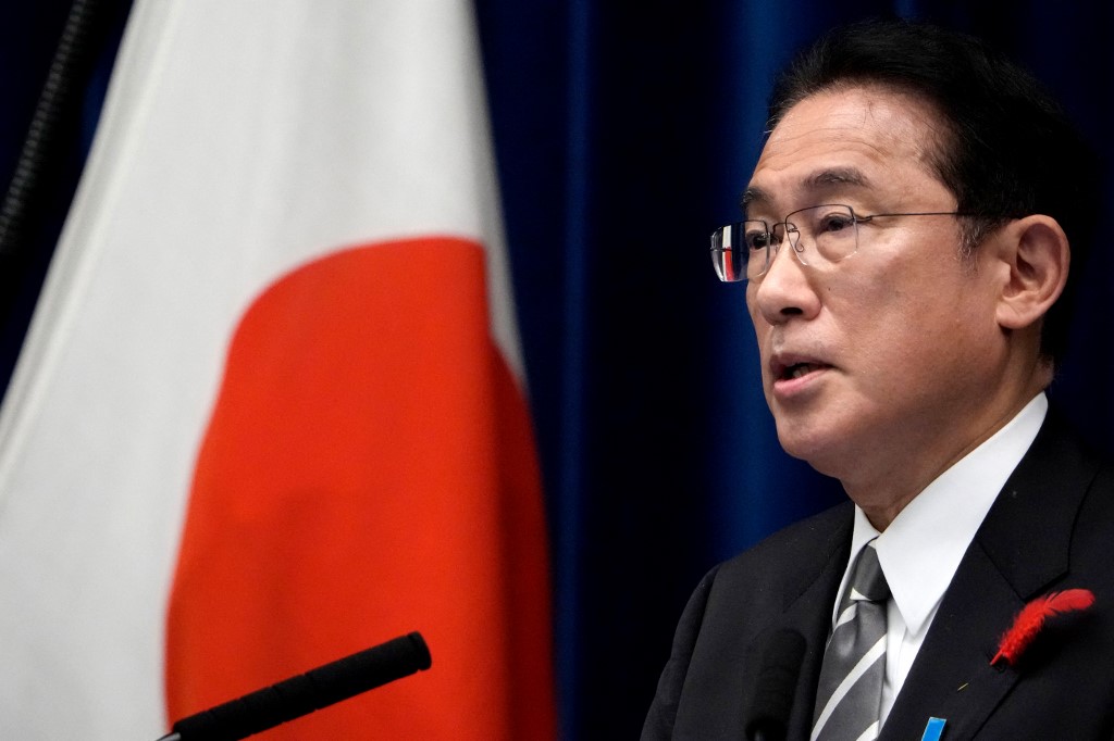 日本首相岸田文雄(Fumio Kishida)。 (資料照片／AFP)