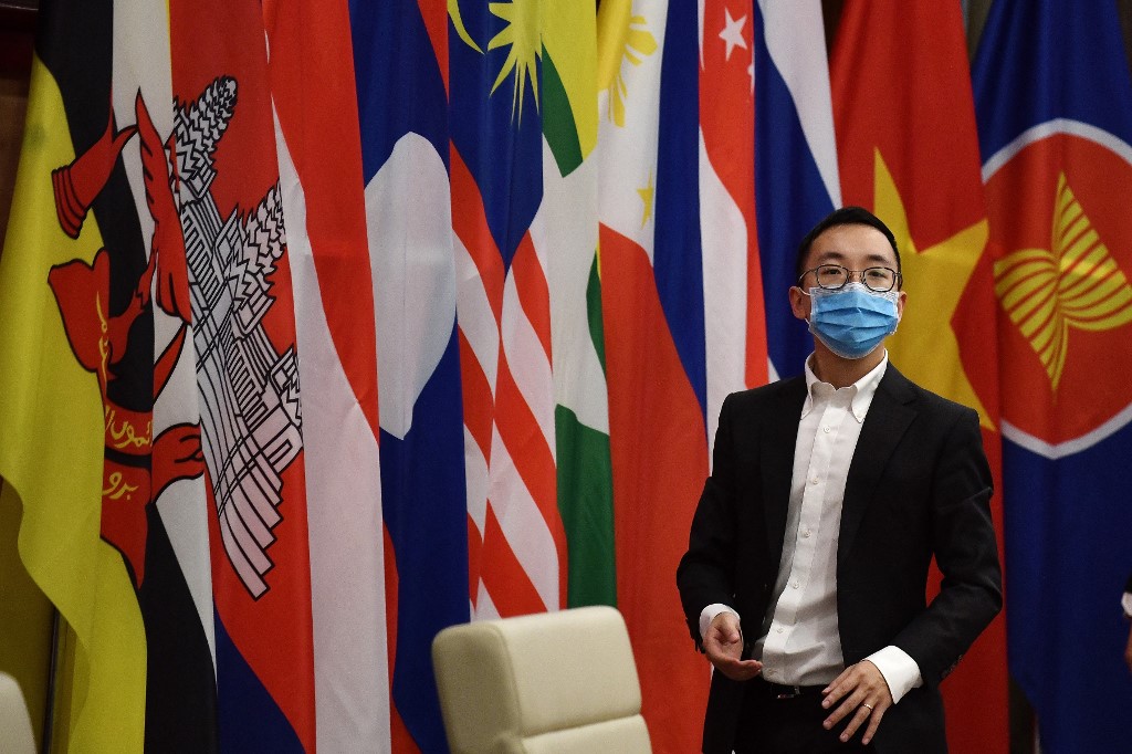 泰國政府邀請包括緬甸等東南亞國家協會(ASEAN) 成員國外長會談有關緬甸互動，但東協國家多數缺席。(AFP)