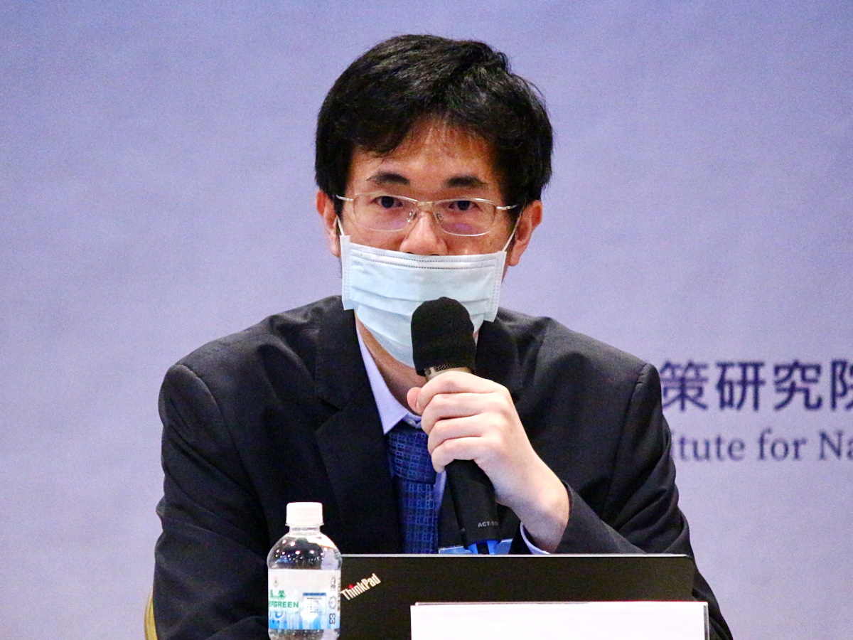 澳洲國立大學講師宋文笛表示，只要美中競爭仍是主軸，爭取台灣的利益會大於拋棄台灣 (央廣記者王照坤 攝)