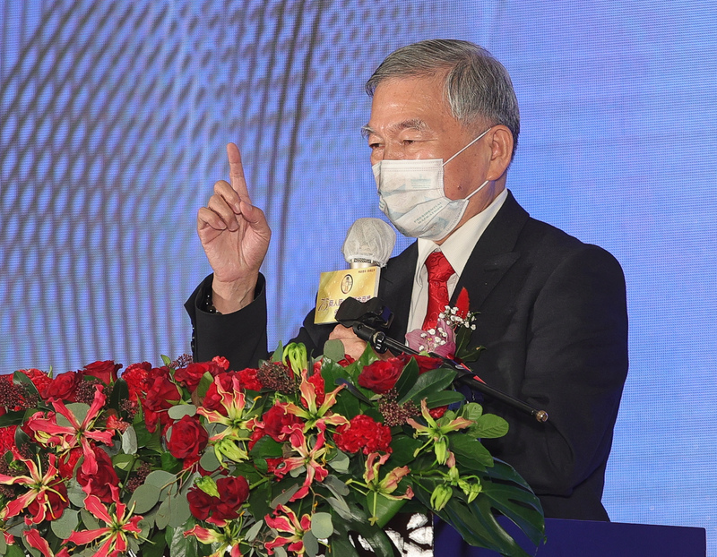 民間參與公共建設招商大會1日登場，行政院副院長沈榮津(圖)表示，釋出投資商機新台幣2245億元。 (圖：中央社)