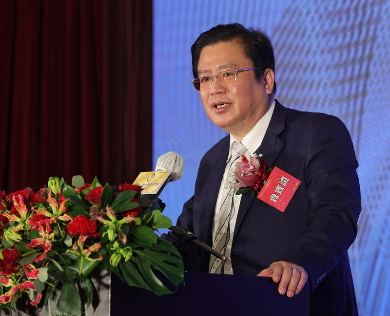 全國商總理事長許舒博。 (圖：中央社)