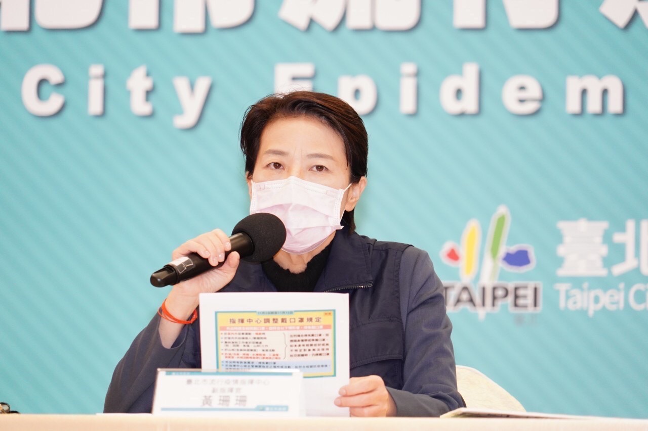 黃珊珊指出，由於該個案已有症狀，且Ct值不高，這比較令人擔心，北市會採高規格因應。(資料照 / 北市府提供)