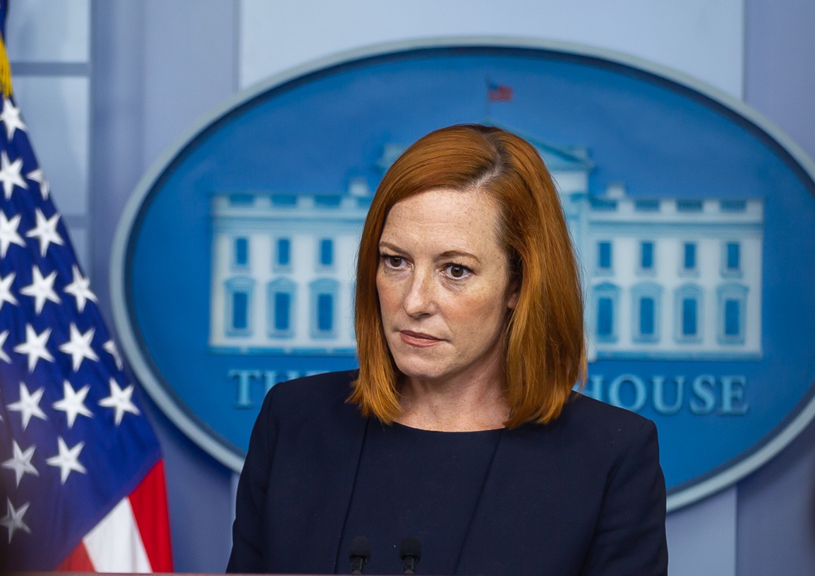 美國白宮發言人莎琪(Jen Psaki)。 (圖:白宮)