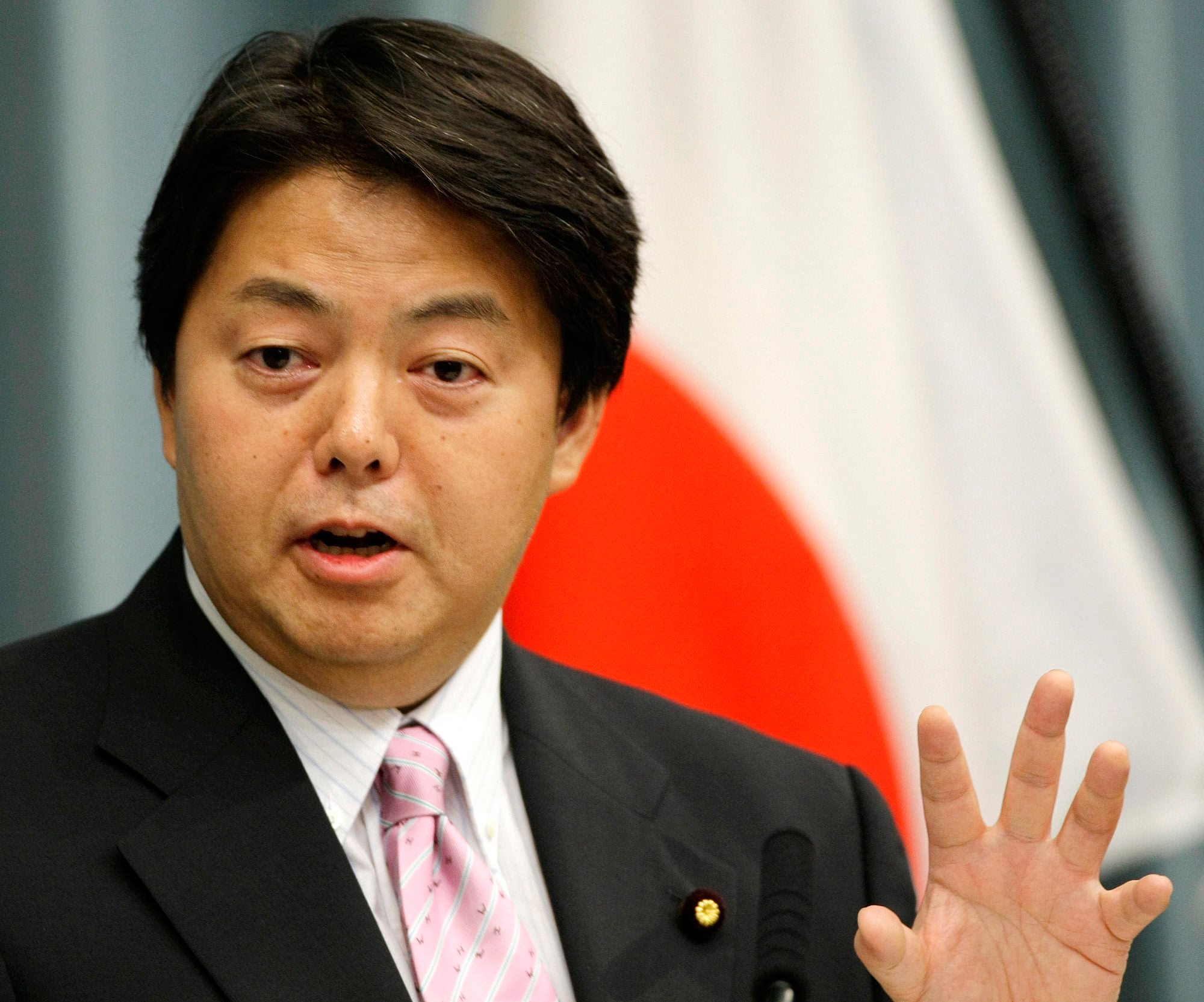 日本新任外務大臣林芳正(Yoshimasa Hayashi) (美聯社/達志影像)