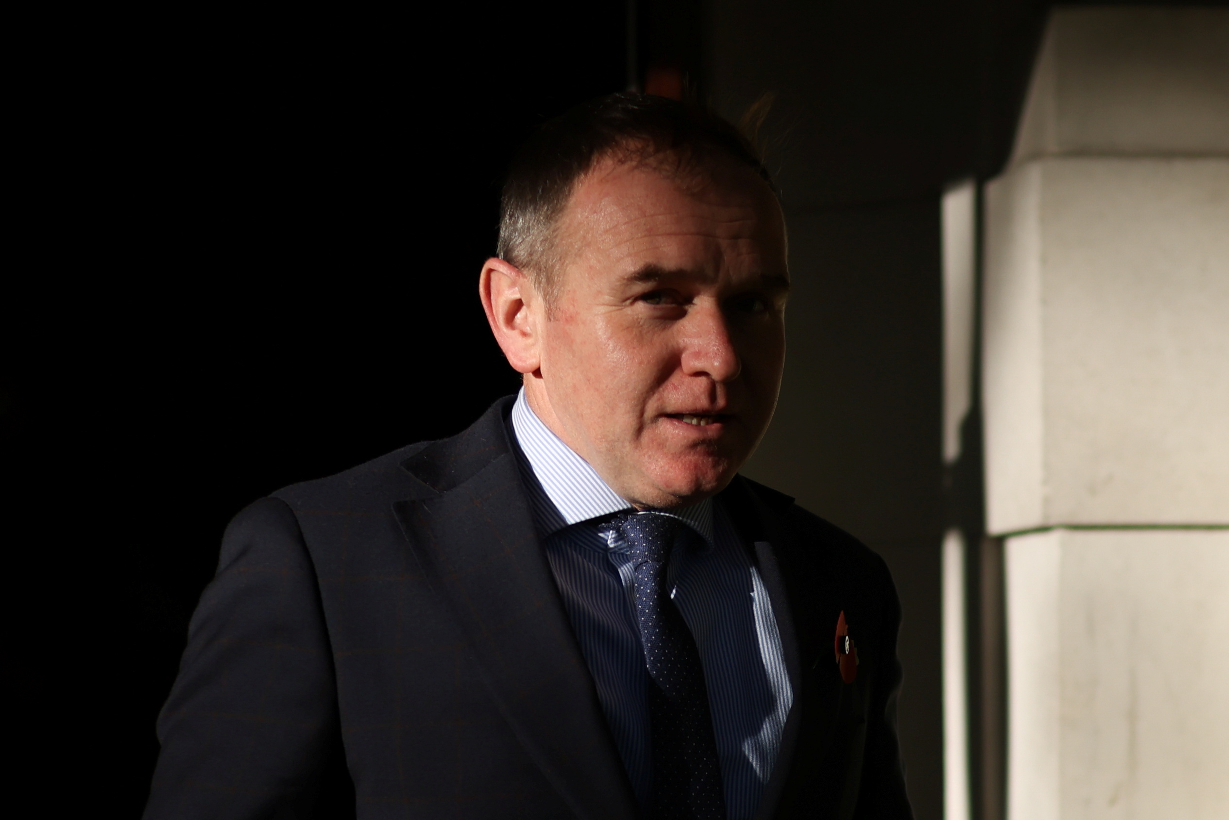 英國環境大臣尤斯提斯(George Eustice)。(路透社/達志影像)