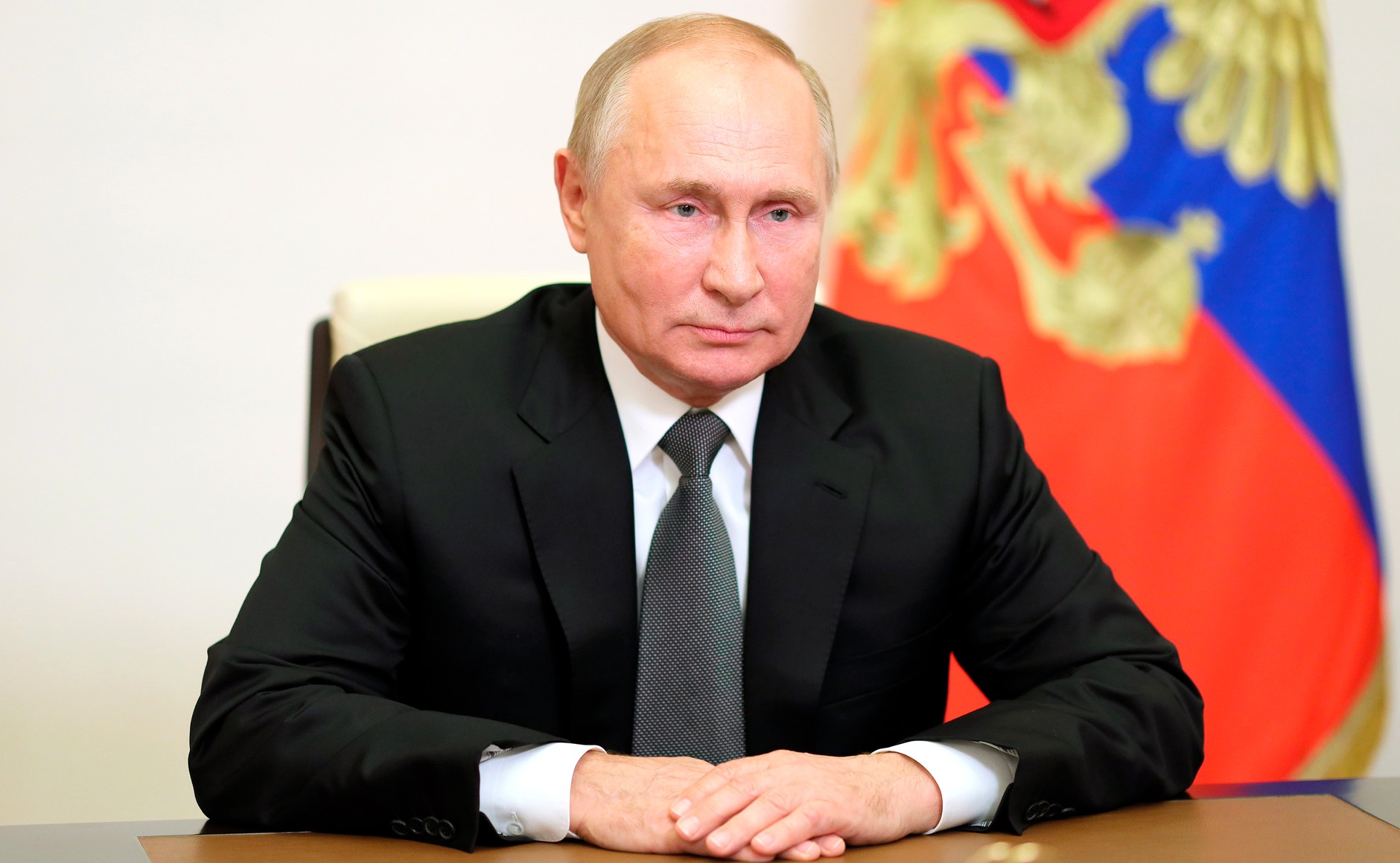 挪威國防部長克里斯多福森(Eirik Kristoffersen)表示，俄羅斯總統蒲亭( Vladimir Putin)(圖)「非常清楚」北約沒有對俄羅斯構成威脅，並未把軍隊重點駐紮在與鄰近挪威的北極地區。(MFA Russia/Twitter)