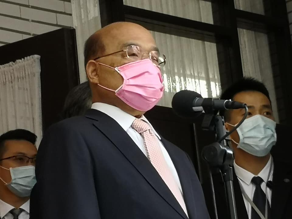 行政院長蘇貞昌 （劉玉秋 攝）