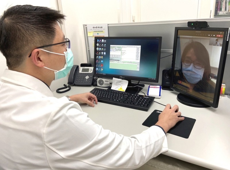 通訊診療新制將於7月1日上路，並放寬醫師可線上開藥。(圖：中央社)