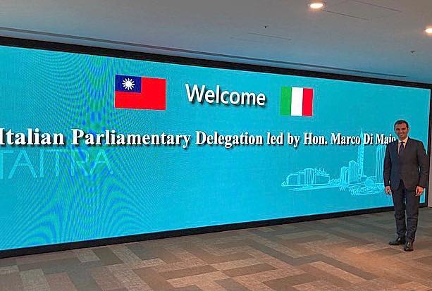 義大利國會友台協會副主席迪馬尤（Marco Di Maio）。 (資料照片/取自迪馬尤臉書)