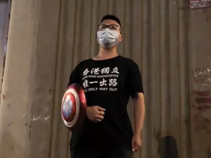 香港法院11日判決，對違反國安法而被起訴的31歲被告馬俊文處以5年9個月徒刑。。(圖取自推特)