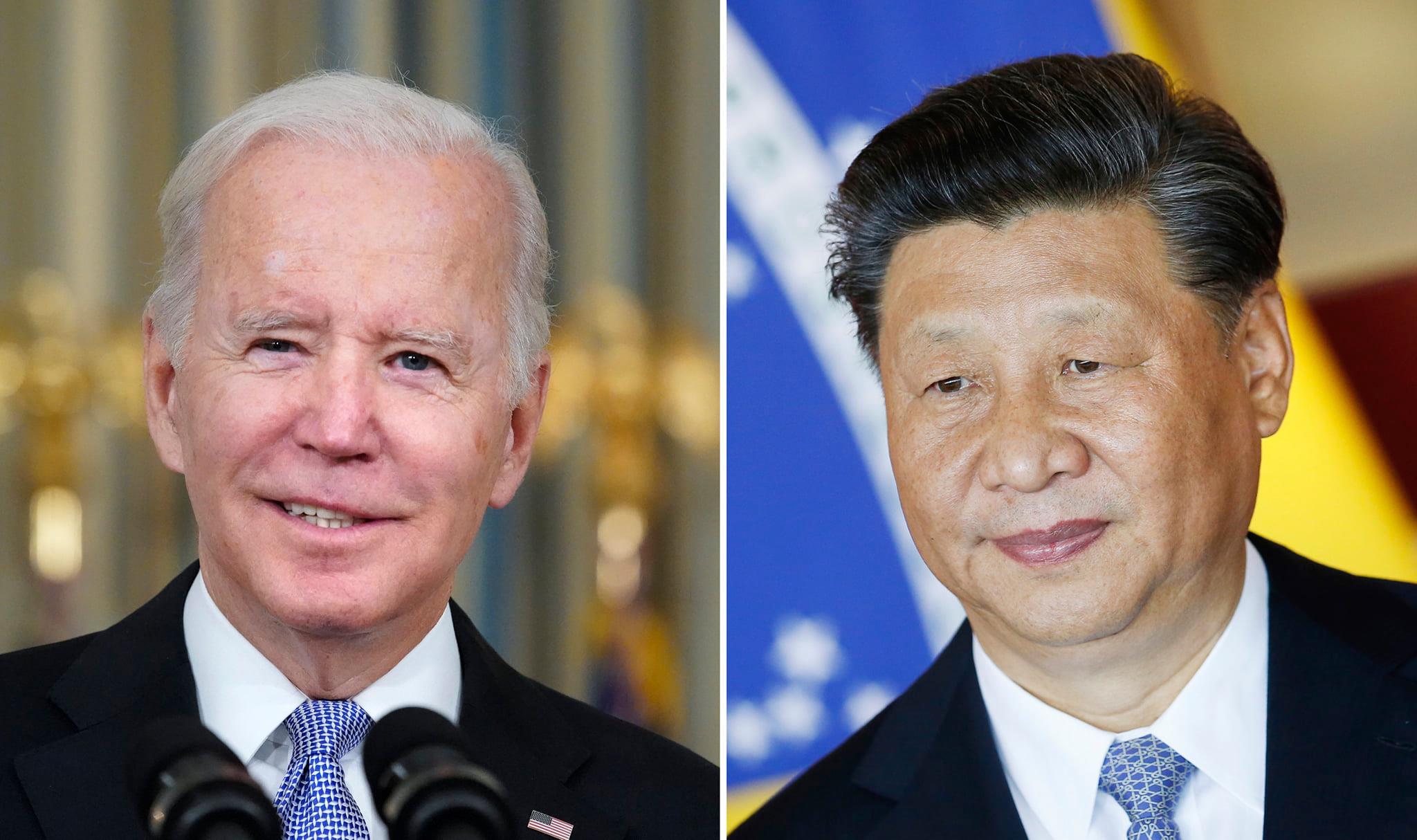 美國總統拜登和中國國家領導人習近平18日將通話。(美聯社/達志影像)