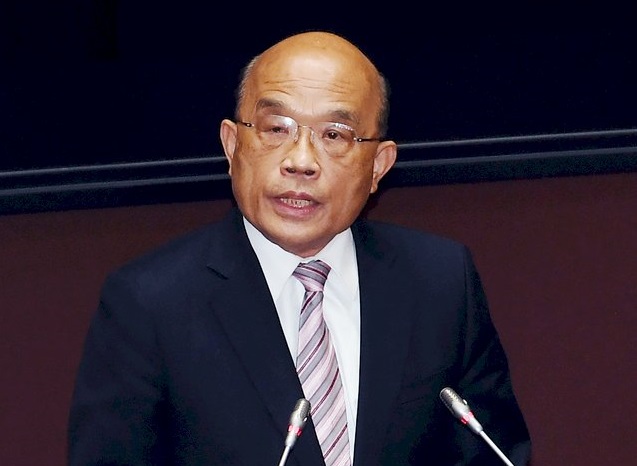 立院施政總質詢結束，蘇揆感言引詩詞名句籲在野黨做忠誠反對黨。(圖：中央社)