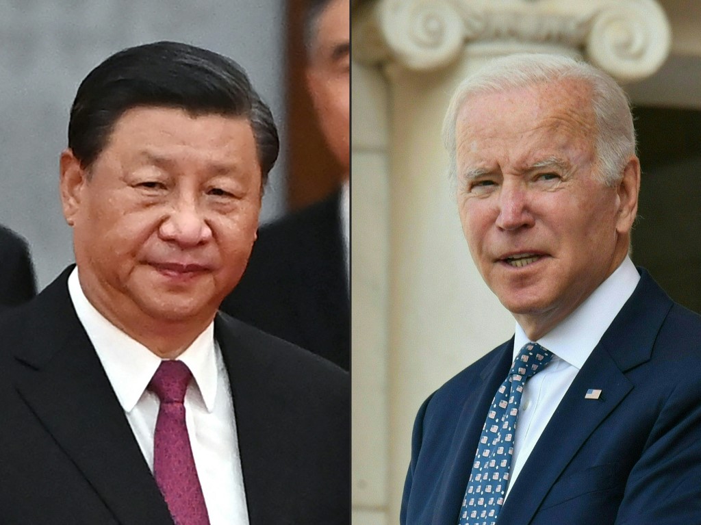 美國總統拜登與中國國家領導人習近平18日將通話。(AFP/合成圖)