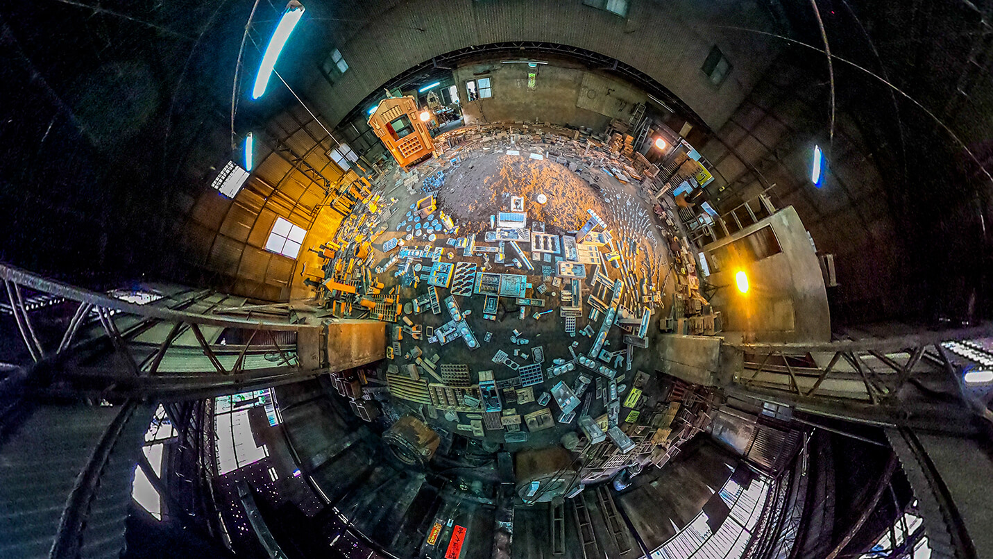 林書楷，〈陽台城市文明-模造島城遊境〉，2021，錄像，10分。(圖/林書楷提供)