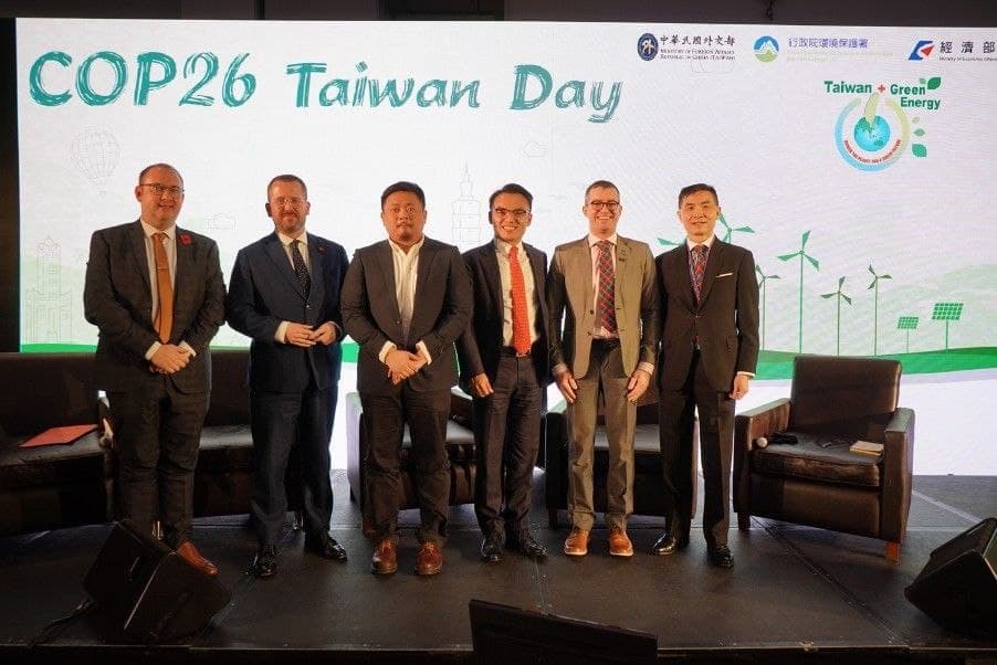 外交部18日指出，聯合國氣候變化綱要公約第26屆締約方大會(UNFCCC COP26)於10月31日至11月13日在英國舉行，會議期間，共14個友邦以致函或執言方式助台參與UNFCCC，為近年成果最佳。(圖:外交部)