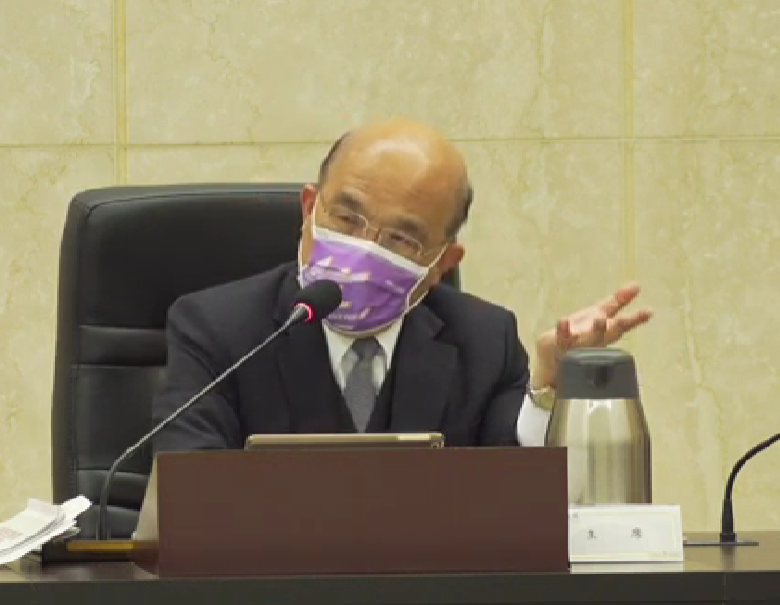 行政院長蘇貞昌。(資料照／行政院提供)