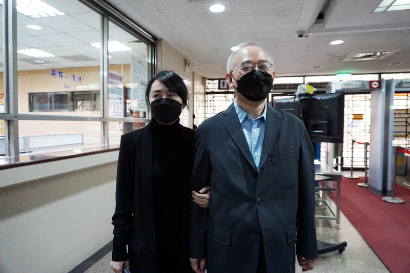中國創新投資公司主席向心（右）及妻子龔青（左）涉國安法不起訴， 高檢署發回北檢續查。 (資料照片／中央社)