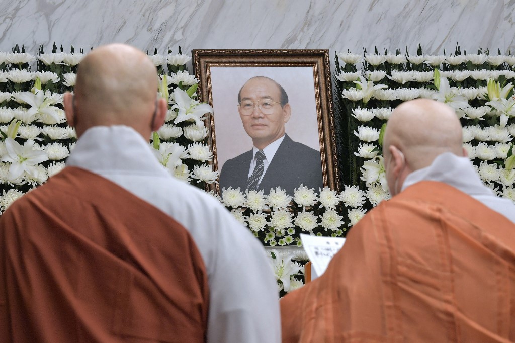南韓前總統全斗煥日前去世。（AFP)