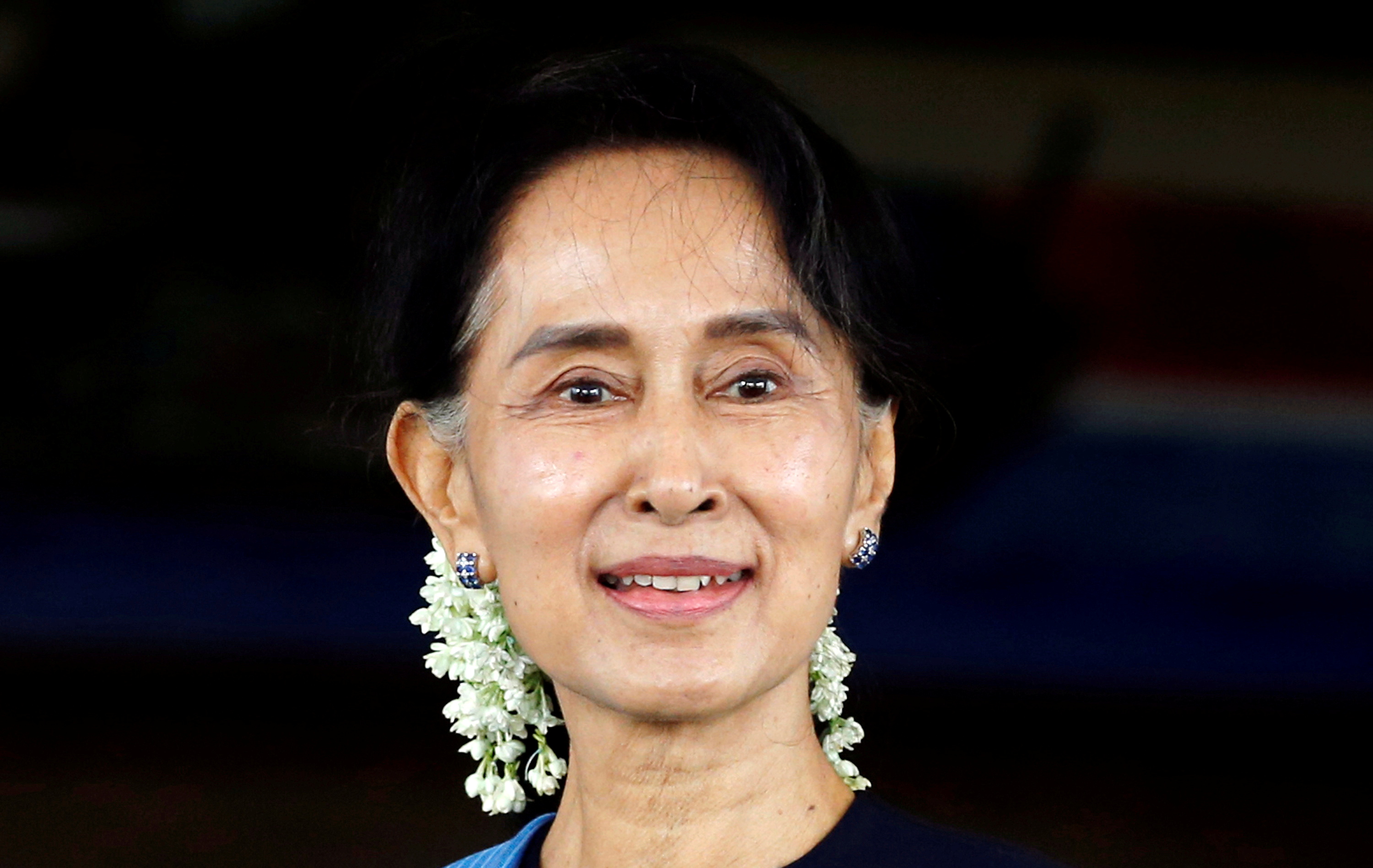 緬甸軍政府法庭將於下週聽取對翁山蘇姬(Aung San Suu Kyi)長達18個月審判的最終辯論，再對這位諾貝爾和平獎得主作出最後的判決。(資料照/RT/達志影像)