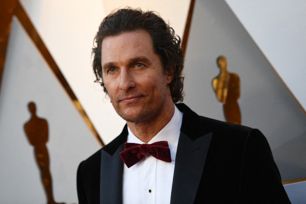 奧斯卡影帝馬修麥康納(Matthew McConaughey) (AFP)