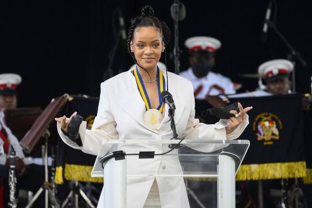 美國流行樂天后蕾哈娜(Rihanna)。 (AFP)