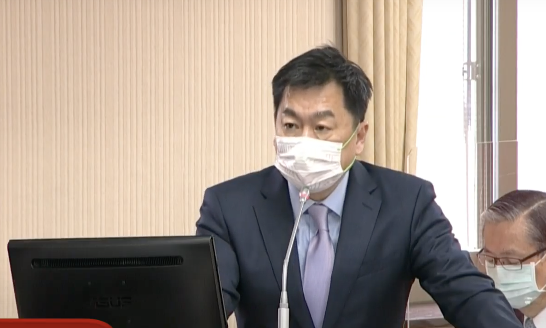 內政部次長陳宗彥6日列席立法院內政委員會備詢。(林詠青攝)