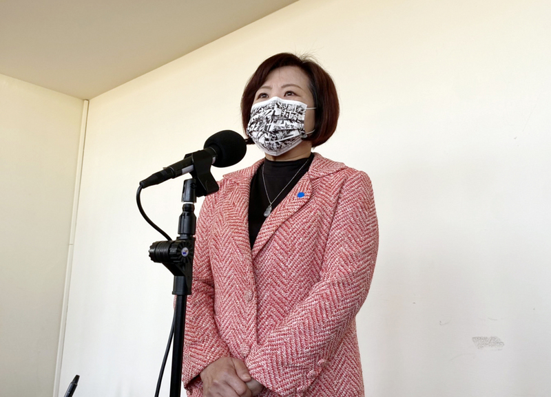 勞動部長許銘春8日在立法院受訪。 (圖：中央社)