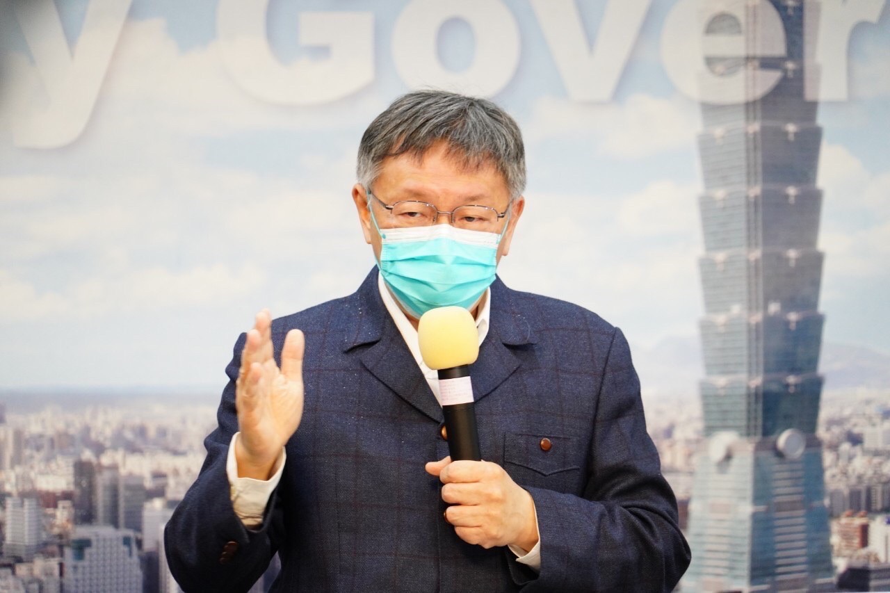 對於未來與黃珊珊之間的距離以及行政份際該如何拿捏？柯文哲表示：「合情、合理、合法，自然就好！」(資料照/北市府提供)